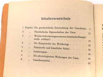 "Giftgase und Gasschutz" 77 Seiten, DIN A5, aus...