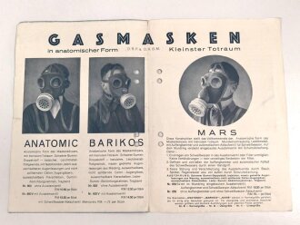 "Auch Sie geht es an!" Bestellblatt Gasmasken...