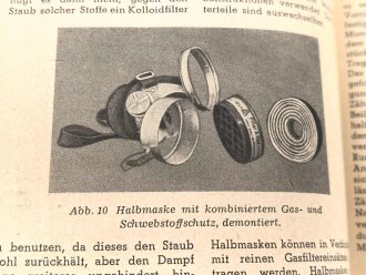 "Der Atemschutz in der Industrie" datiert 1956 mit 114 Seiten, DIN A5