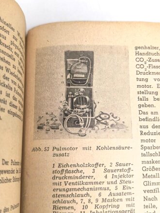 "Der Atemschutz in der Industrie" datiert 1956 mit 114 Seiten, DIN A5