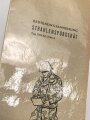 Bundeswehr , Bedienungsanweisung "Strahlenspürgerät Typ Total 6109 A" über DIN A5, aus den 1960iger Jahren