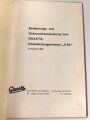 Bedienungs- und Gebrauchsanweisung zum Graetz Strahlungsmeßgerät X50, 13 Seiten mit Anhang, über DIN A5