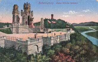 Ansichtskarte "Hohensyburg - Kaiser...