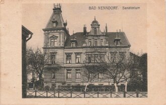 Ansichtskarte "Bad Nenndorf - Sanatorium"