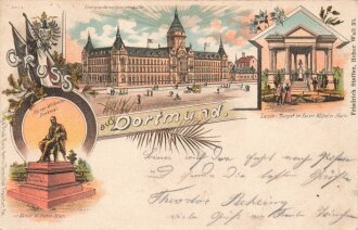 Ansichtskarte "Gruss aus Dortmund"