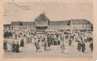 Ansichtskarte "Dortmund - Hauptbahnhof"