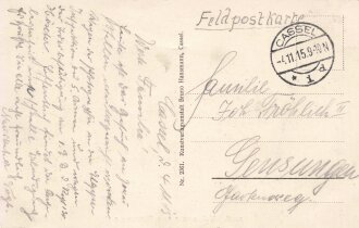 Ansichtskarte "Cassel - Walzenwehr vom Oberwasser"