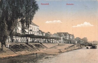 Ansichtskarte "Neuwied - Rheinufer"