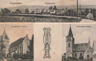 Ansichtskarte "Framersheim"