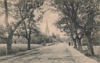 Ansichtskarte "Stolpe - Nußbaum-Allee"