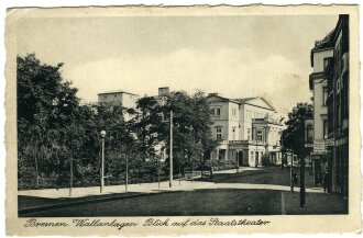 Ansichtskarte "Bremen - Wallanlagen"