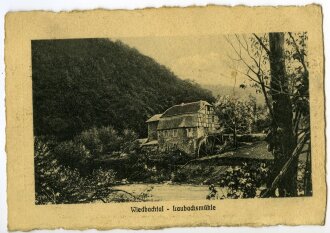 Ansichtskarte "Wiedbachtal - Laubachsmühle"