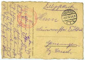 Ansichtskarte "Wiedbachtal - Laubachsmühle"