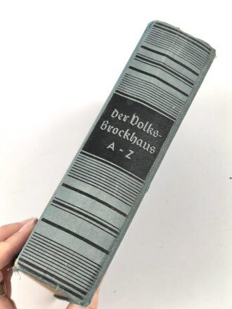 "Der Volks-Brockhaus A-Z" datiert 1939, 793...