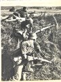 "Die Wehrmacht - Der Freiheitskampf des Großdeutschen Volkes", datiert 1940, über DIN A5, 319 Seiten, mit Widmung von 1944, gebraucht