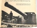 "Die Wehrmacht - Der Freiheitskampf des Großdeutschen Volkes", datiert 1940, über DIN A5, 319 Seiten, mit Widmung von 1944, gebraucht