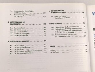 "Uniformen der deutschen Infanterie 1888 bis 1914 in Farbe" 240 Seiten, über DIN A4, gebraucht