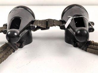 Pferdegasmaske 41 der Wehrmacht, unvollständig