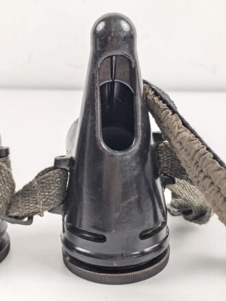 Pferdegasmaske 41 der Wehrmacht, unvollständig