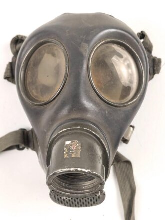 Deutschland,  Gasmaske 201 von Draeger.Datiert 1940, für aktiven Schuftschutz.