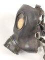 Deutschland,  Gasmaske 201 von Draeger.Datiert 1940, für aktiven Schuftschutz.