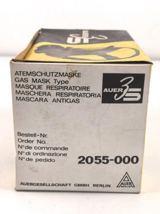 Deutschland,  Vollsichtmaske AUER 3S, in der originalen Umverpackung