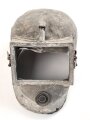 Rauchschutzhelm aus Aluminium, Alter und Herkunft unbekannt