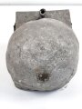 Rauchschutzhelm aus Aluminium, Alter und Herkunft unbekannt