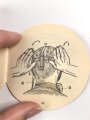Schweiz, Gebrauchsvorschriftanweisung für die C-Maske 1939, 19 Seiten, 7,5 cm Durchmesser