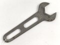 Draeger Werke, Maulschlüssel für ein Beatmungsgerät, höchstwahrscheinlich aus der Zeit des 2. Weltkrieg. Gesamtlänge knapp 18cm