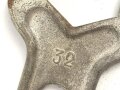 Draeger Werke, Maulschlüssel für ein Beatmungsgerät, höchstwahrscheinlich aus der Zeit des 2. Weltkrieg. Gesamtlänge knapp 18cm