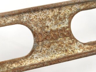 Draeger Werke, Doppelmaulschlüssel für ein Beatmungsgerät, höchstwahrscheinlich aus der Zeit des 2. Weltkrieg. Gesamtlänge knapp 22cm