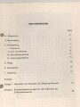 Deutschland nach 1945, LSHD-DV 521 "Vorläufige Dienstvorschrift für die Zivilschutzmaske 56", datiert 1963, 20 Seiten, DIN A5, gelocht