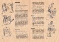Luftschutz Gebrauchsanweisung "Gasjäckchen für Kleinkinder", 4 Seiten, DIN A5, eingerissen, Druckvermerk von 1944