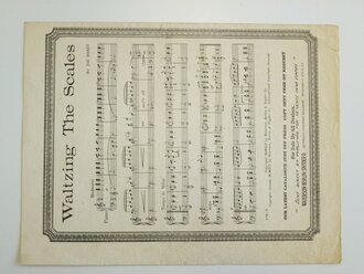 US WWI, sheet music, Patriotic cover