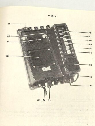 NVA, dreiteilige, technische Beschreibung- und Betriebsvorschriften für das Kernstrahlungmessgerät KSMG 1/1, DIN A5