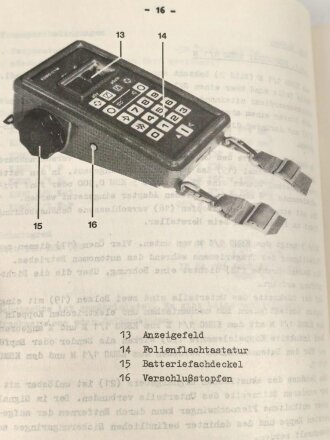 NVA, dreiteilige, technische Beschreibung- und Betriebsvorschriften für das Kernstrahlungmessgerät KSMG 1/1, DIN A5