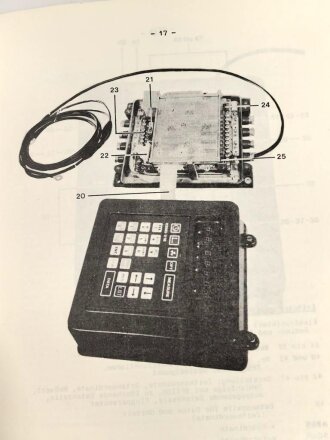 NVA, dreiteilige, technische Beschreibung- und Betriebsvorschriften für das Kernstrahlungmessgerät KSMG 1/1, DIN A5