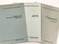 NVA, dreiteilige, technische Beschreibung- und Betriebsvorschriften für das Kernstrahlungmessgerät KSMG 1/1, DIN A5