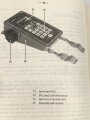 NVA, dreiteilige, technische Beschreibung- und Betriebsvorschriften für das Kernstrahlungmessgerät KSMG 1/1, DIN A5
