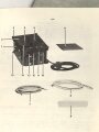 NVA, dreiteilige, technische Beschreibung- und Betriebsvorschriften für das Kernstrahlungmessgerät KSMG 1/1, DIN A5