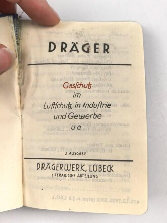 Dräger Gasschutz im Luftschutz in Industrie und...