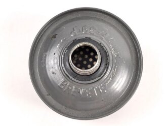Belgien 2. Weltkrieg, Filter für eine Gasmaske F-39-P. Originallack