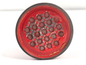 Deutschland bis 1945, Feuerwehr Gasmasken Filter F90, Originallack