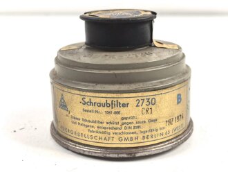 Deutschland nach 1945, Gasmasken Filter AUER 2730,...