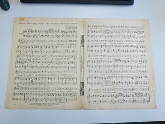 U.S. WWI, sheet music, Patriotic cover