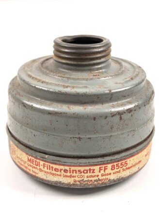 Deutschland nach 1945, Gasmasken Filtereinsatz Medi FF...