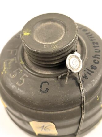 Deutschland nach 1945, Gasmasken Filtereinsatz Zivilschutzfilter 55, Originallack