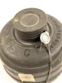 Deutschland nach 1945, Gasmasken Filtereinsatz Zivilschutzfilter 55, Originallack