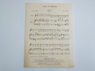 U.S. WWI, sheet music, Patriotic cover